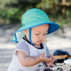 Sunday Afternoon Infant Sunsprout Hat Navy/White Stripe -Outdoor Equipment Store 1 92