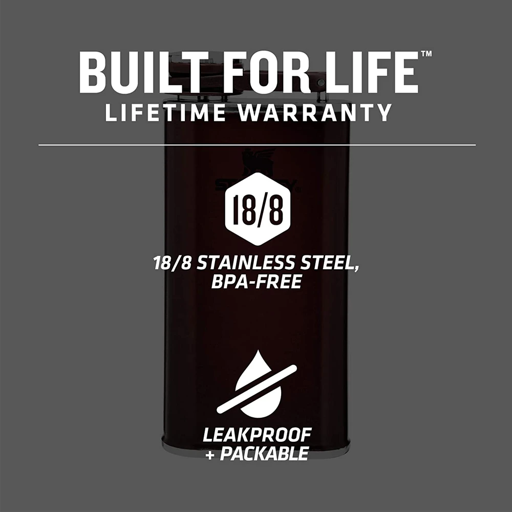 Stanley Classic Easy Fill 8oz Wide Mouth Flask 18 Stanley Classic Easy Fill 8oz Wide Mouth Flask - Image 16