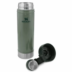 Stanley Classic Vaccum Water Bottle 20oz Hammertone Green -Outdoor Equipment Store 10 02105 038 06