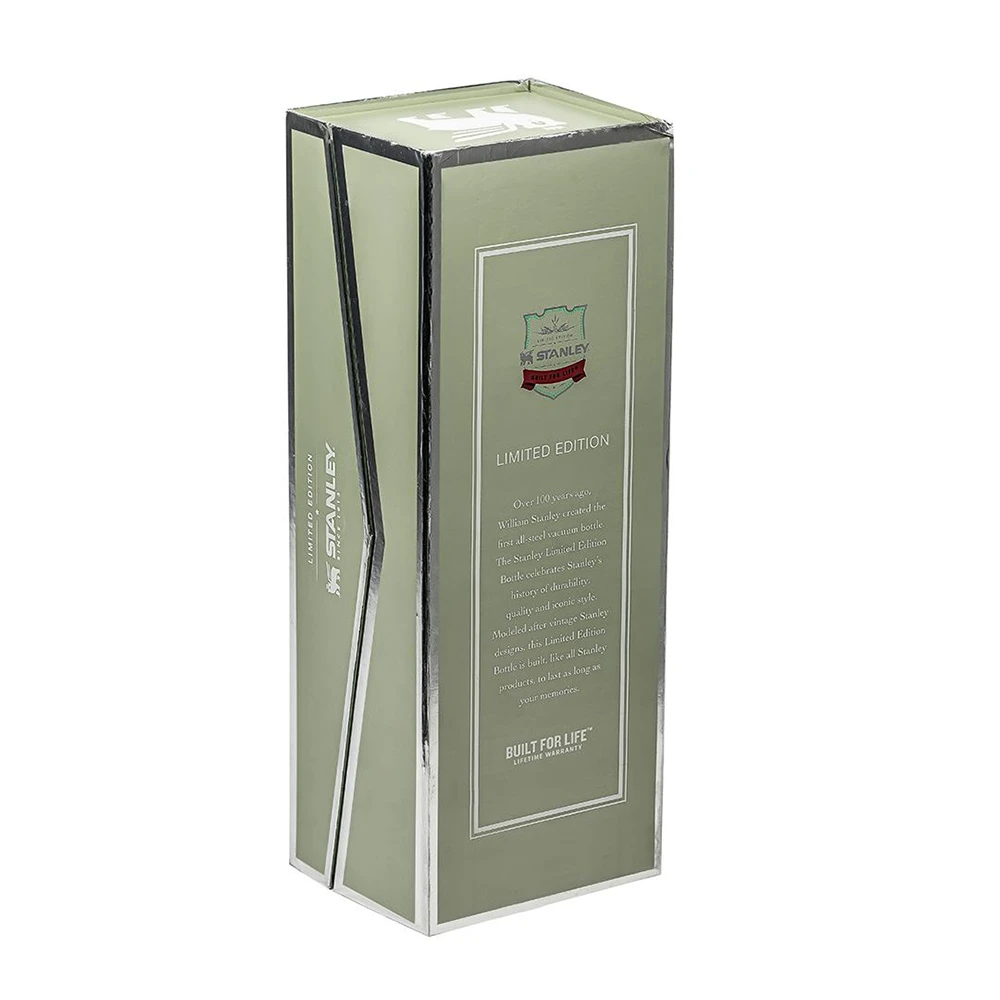 Stanley Limited Edition Classic Vacuum Bottle 108th Anniversary 1.1QT Hammertone Green 6 Stanley Limited Edition Classic Vacuum Bottle 108th Anniversary 1.1QT Hammertone Green - Image 4