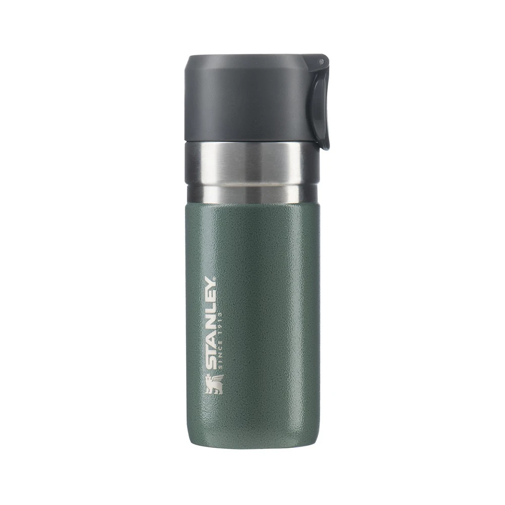 Stanley Go Vacuum Bottle Stainless Steel 370ml - Hammertone Green 3 Stanley Go Vacuum Bottle Stainless Steel 370ml - Hammertone Green