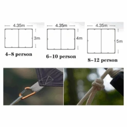 Adventurer Tanxianzhe Waterproof Awning Anti-tearing Sunshade Tarp Outdoor Camping Tan 22 Adventurer Tanxianzhe Waterproof Awning Anti-tearing Sunshade Tarp Outdoor Camping Tan -Outdoor Equipment Store 10 be75dbe4 f49c 4ec7 a1c3 d4027e0246b5