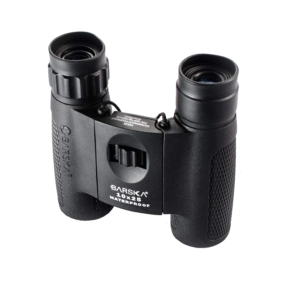 Barska 10x25mm WP Compact Blackhawk Binoculars 6 Barska 10x25mm WP Compact Blackhawk Binoculars - Image 4