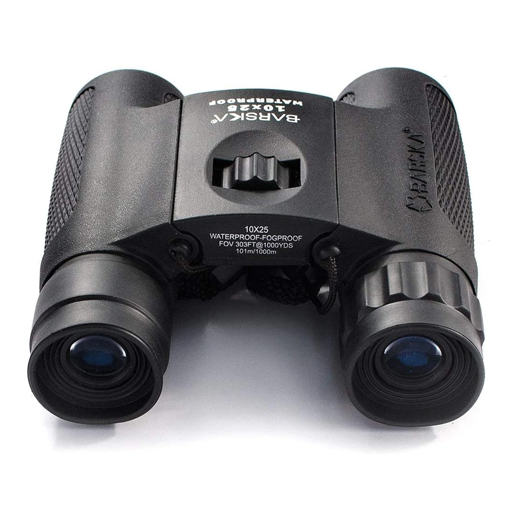 Barska 10x25mm WP Compact Blackhawk Binoculars 4 Barska 10x25mm WP Compact Blackhawk Binoculars - Image 2
