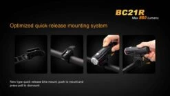 Fenix BC21R USB Rechargable Bicycle Light 880 Lumens -Outdoor Equipment Store 11 BC21R 38840.1450900824