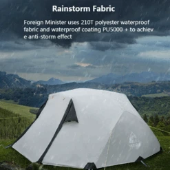 Hewolf 2 Person Camping Tent 24 Hewolf 2 Person Camping Tent -Outdoor Equipment Store 1589 11