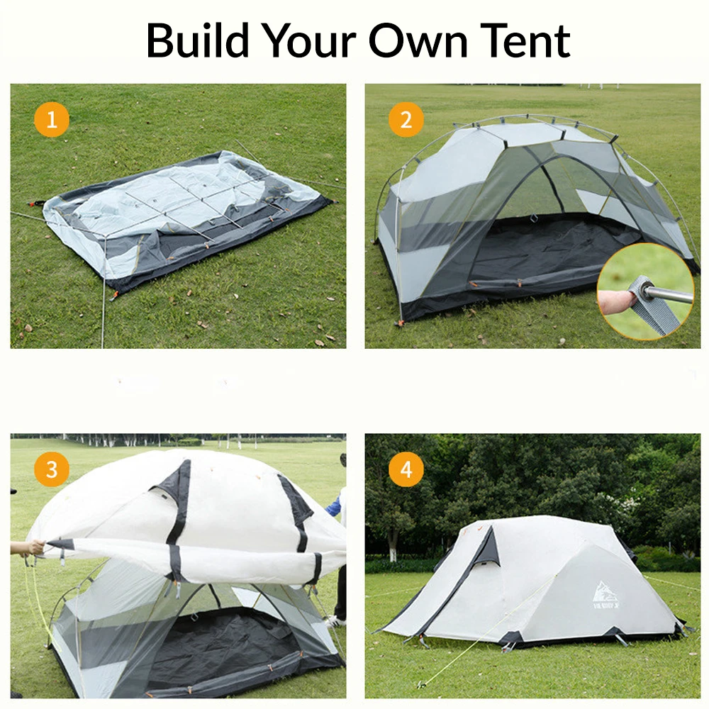 Hewolf 2 Person Camping Tent 11 Hewolf 2 Person Camping Tent - Image 9