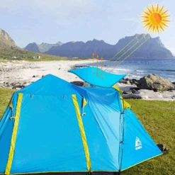 Hewolf Camping Tent 4P 13 Hewolf Camping Tent 4P -Outdoor Equipment Store 1666 7