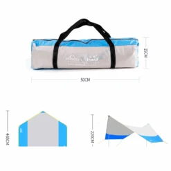 Hewolf 4-8P Outdoor Camping Tarp -Outdoor Equipment Store 1682 3
