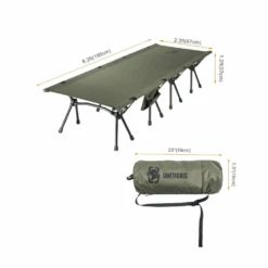 OneTigris Outdoor Foldable Camp Bed - Ranger Green 12 OneTigris Outdoor Foldable Camp Bed - Ranger Green -Outdoor Equipment Store 1 f5a83ce4 4e93 4bd4 9eff 24c40c4ca940