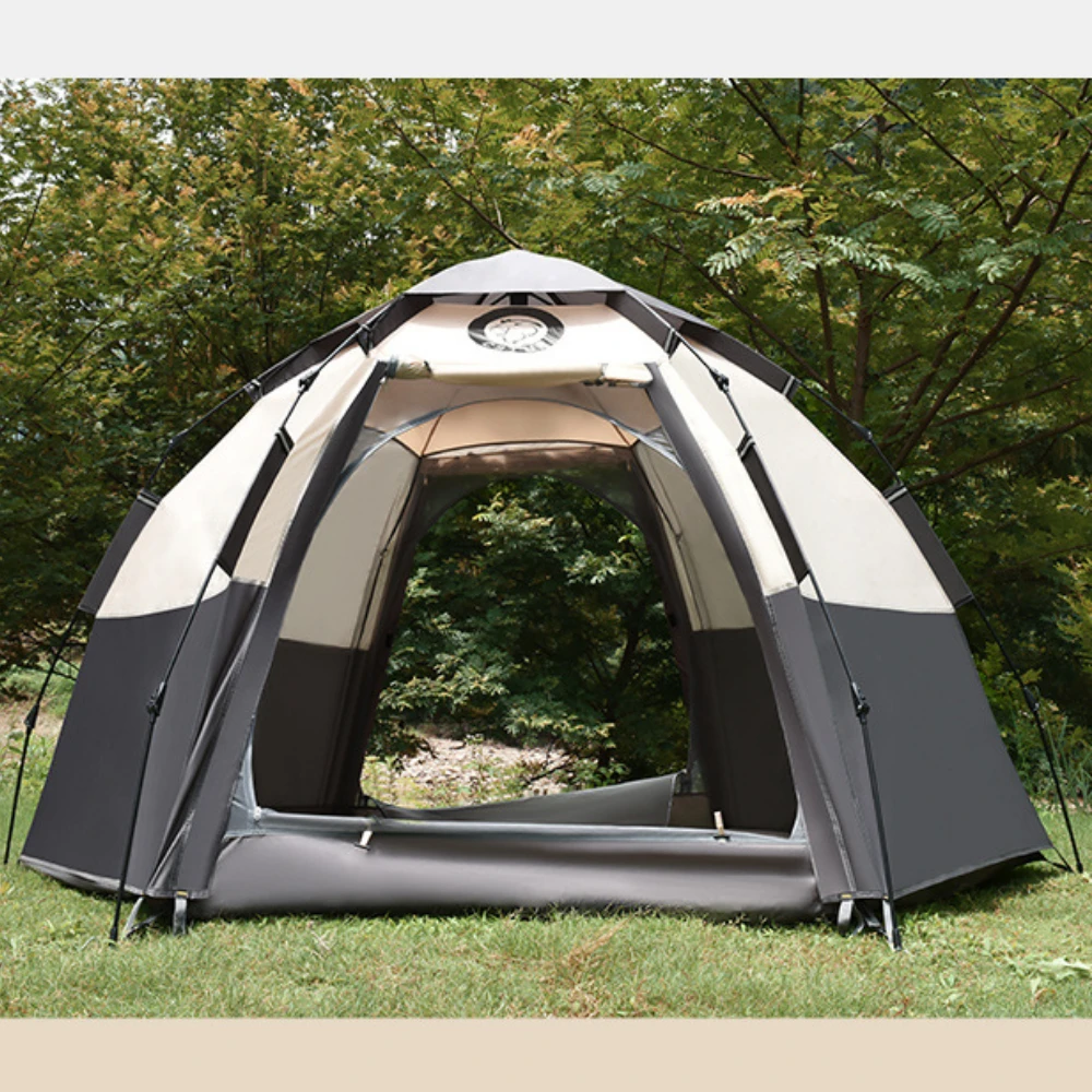 CSTUR Fast Pitch Camping Tent- Black Silver 4 CSTUR Fast Pitch Camping Tent- Black Silver - Image 2