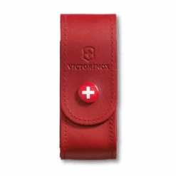Victorinox Leather Belt Pouch - Red