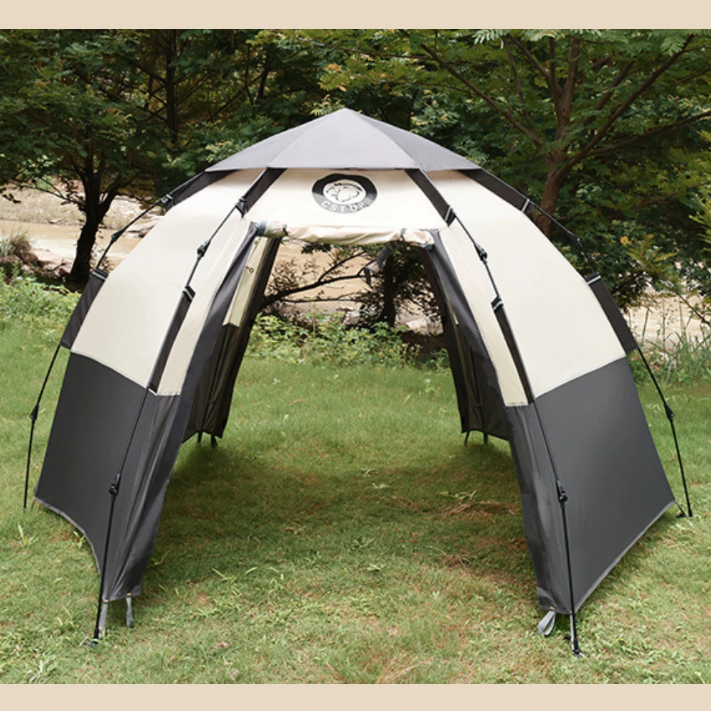 CSTUR Fast Pitch Camping Tent- Black Silver 10 CSTUR Fast Pitch Camping Tent- Black Silver - Image 8