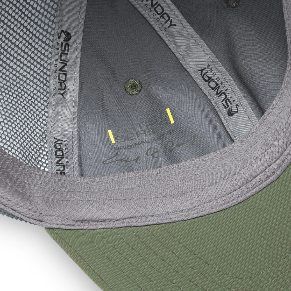 Sunday Afternoon Artist Series Patch Trucker Cap -Teton Reflection 6 Sunday Afternoon Artist Series Patch Trucker Cap -Teton Reflection - Image 4