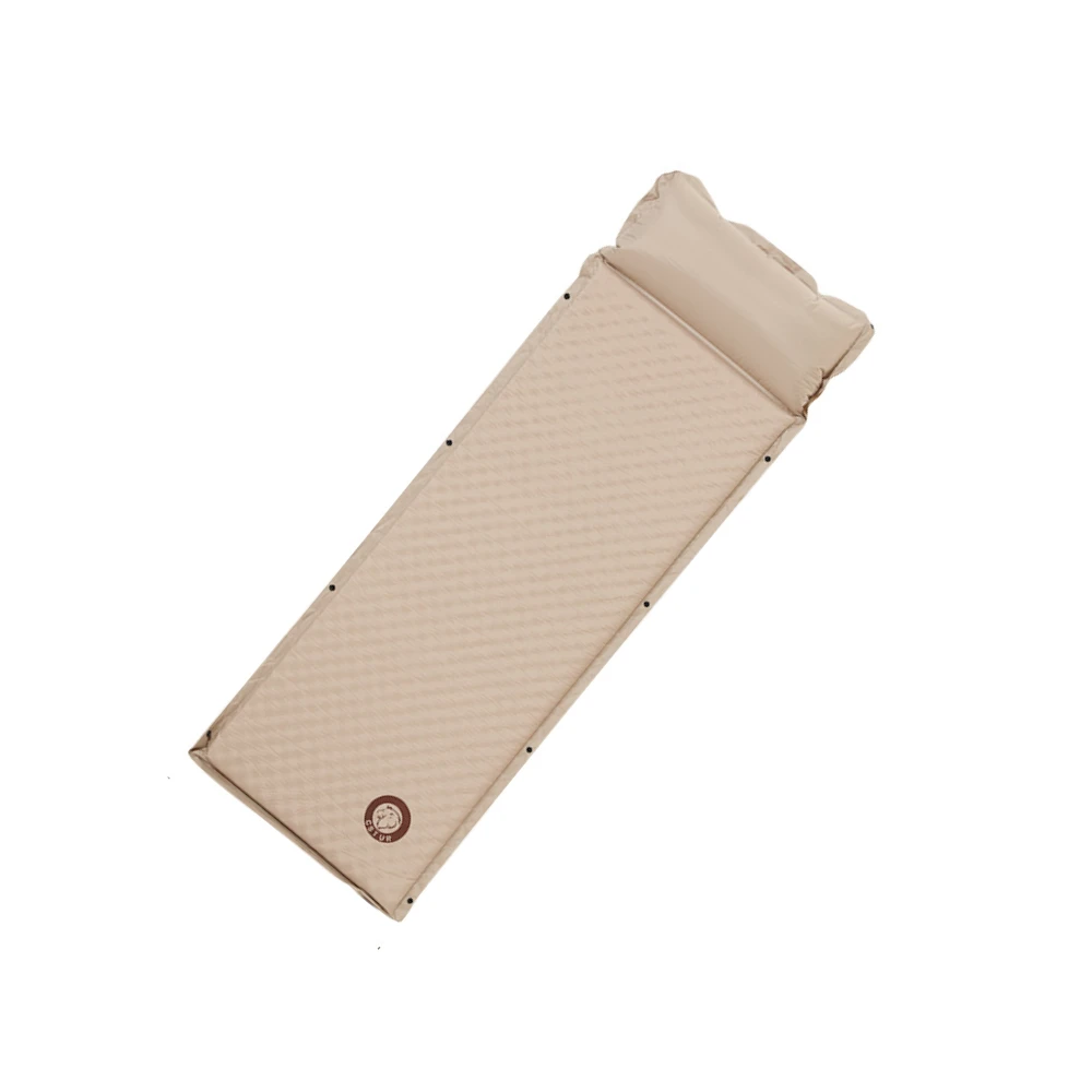 CSTUR Camping Inflatable Bed - Tan 4 CSTUR Camping Inflatable Bed - Tan - Image 2