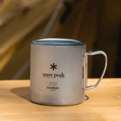 Snow Peak Ti-Double 450 Mug 9 Snow Peak Ti-Double 450 Mug -Outdoor Equipment Store 4 d9a647c0 f62e 4f2d 811e c57586e6f0b6