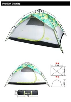 Mobi Garden Camping 3-4P Tent -Outdoor Equipment Store 5 4