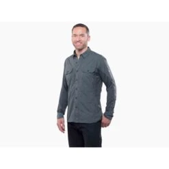 Kuhl Airspeed LS Tapered Fit - Carbon -Outdoor Equipment Store 5062511 CAR00 ALT SIDE 1