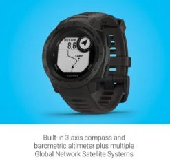 Garmin Instinct GPS Smartwatch - Graphite 23 Garmin Instinct GPS Smartwatch - Graphite -Outdoor Equipment Store 513PRi9ozCL. AC SL1008