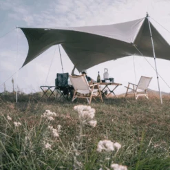 Vidalido 8 Point Medium Tarp Black With 2.2M Pole -Outdoor Equipment Store 5 123b3dc5 a67e 4022 87b1 48017adbb54e