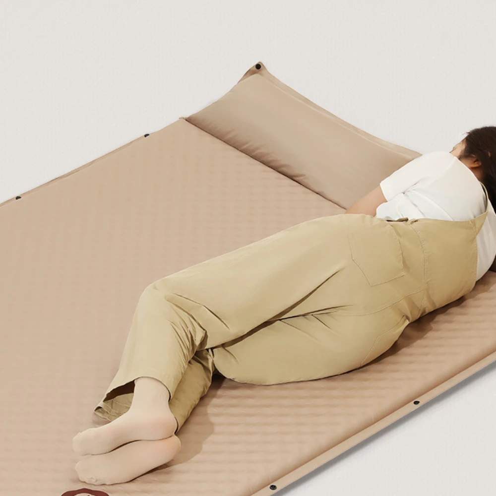 CSTUR Camping Inflatable Bed - Tan 6 CSTUR Camping Inflatable Bed - Tan - Image 4