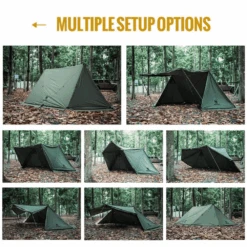 OneTigris Roc Shield Bushcraft Tent TC Version - Ranger Green -Outdoor Equipment Store 6 bbc9eff9 98b9 4e08 94fa 75f399c81fa4