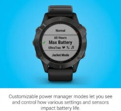 Garmin Fenix 6 GPS Watch - Sapphire Grey 15 Garmin Fenix 6 GPS Watch - Sapphire Grey -Outdoor Equipment Store 711EhyjX IL. AC SL1500