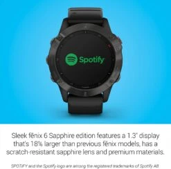 Garmin Fenix 6 GPS Watch - Sapphire Grey 19 Garmin Fenix 6 GPS Watch - Sapphire Grey -Outdoor Equipment Store 71dBb9ewNxL. AC SL1500