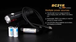 Fenix BC21R USB Rechargable Bicycle Light 880 Lumens -Outdoor Equipment Store 7 BC21R 25884.1450900823
