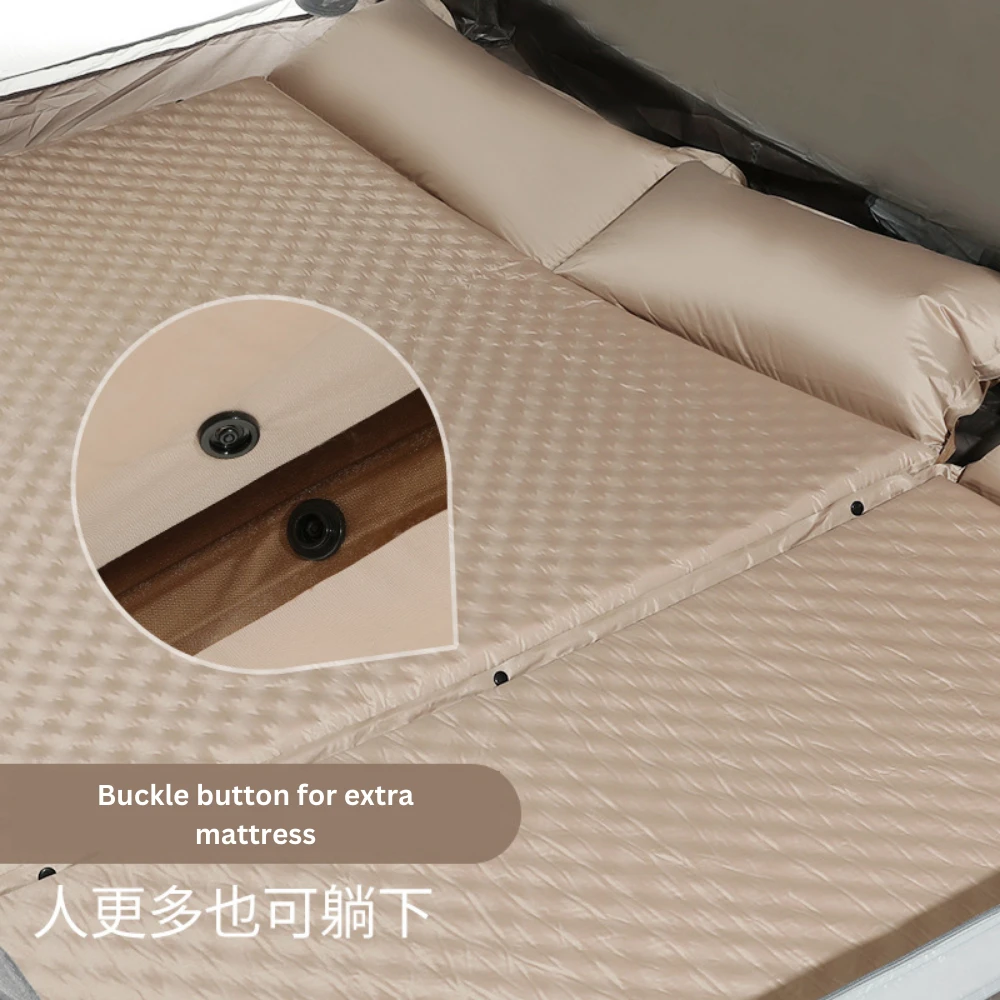 CSTUR Camping Inflatable Bed - Tan 7 CSTUR Camping Inflatable Bed - Tan - Image 5