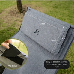 KZM Schwyz High Lightweight Chair Black -Outdoor Equipment Store 7 b3efb08b e4dc 49e4 bb1e e225a045f1c5