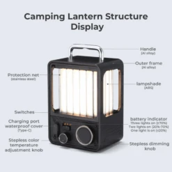 Flextail Villa Lantern Vintage LED Rechargeable Lantern -Outdoor Equipment Store 8 d2e4df2c 57ce 4e8a b235 66a7027a7019