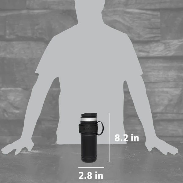 Stanley Legacy Neverleak Travel Mug 16oz - Hammertone Green 7 Stanley Legacy Neverleak Travel Mug 16oz - Hammertone Green - Image 5