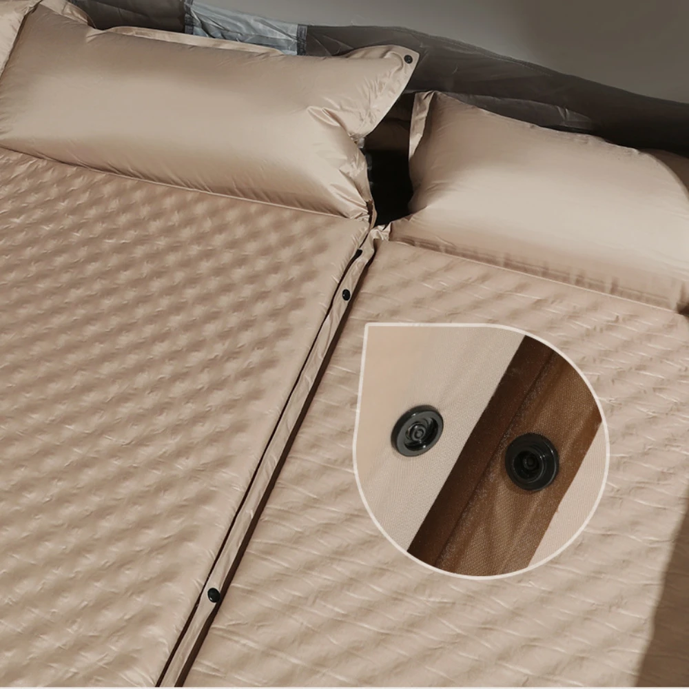 CSTUR Camping Inflatable Bed - Tan 9 CSTUR Camping Inflatable Bed - Tan - Image 7