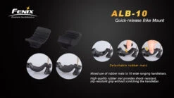 Fenix ALB-10 New Bicycle Mount -Outdoor Equipment Store ALB 10 6 91736 85526.1443049099