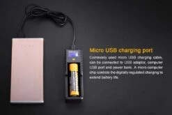 Fenix ARE-X1+ Smart USB Battery Charger -Outdoor Equipment Store ARE X1plus battery charger charge device