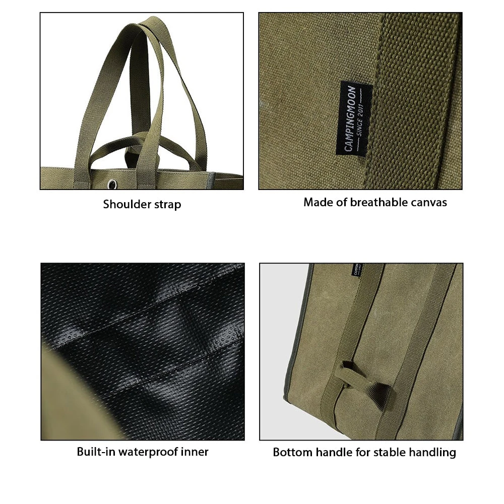 Campingmoon Firewood Bag 7 Campingmoon Firewood Bag - Image 5