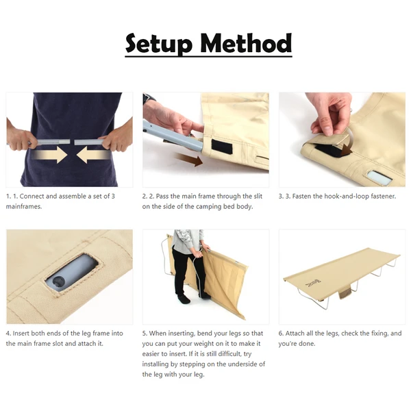DoD Wide Camping Bed 14 DoD Wide Camping Bed - Image 12