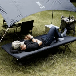 DoD Hanpen In The Sky Camping Bed -Outdoor Equipment Store CB1 633 BK 8 600x600 ebc49aee c688 4cf1 b255 4ef192a24e57