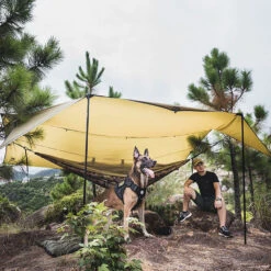 OneTigris Bulwark Rain Fly Camping Tarp 10 OneTigris Bulwark Rain Fly Camping Tarp -Outdoor Equipment Store CE HTM01 CB 05