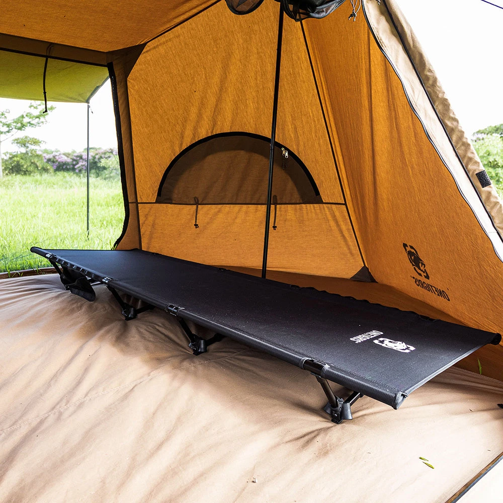 OneTigris Outdoor Foldable Camp Bed - Black 6 OneTigris Outdoor Foldable Camp Bed - Black - Image 4