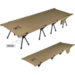 OneTigris Outdoor Foldable Camp Bed - Coyote Brown 11 OneTigris Outdoor Foldable Camp Bed - Coyote Brown -Outdoor Equipment Store CE ZDC01 CB 04 bfa6d6fc 77ca 408f 8b05 ec24b5803067