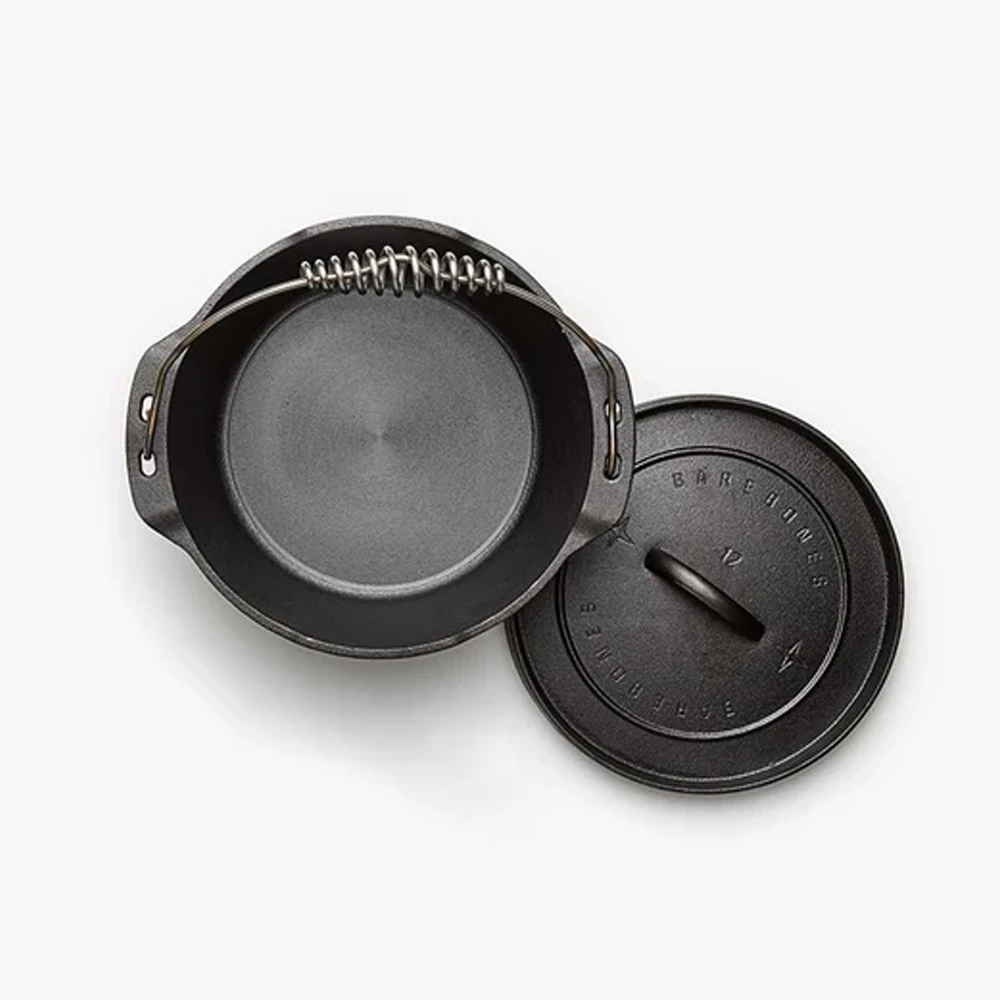 Barebones Cast Iron Dutch Oven 12" 5 Barebones Cast Iron Dutch Oven 12" - Image 3