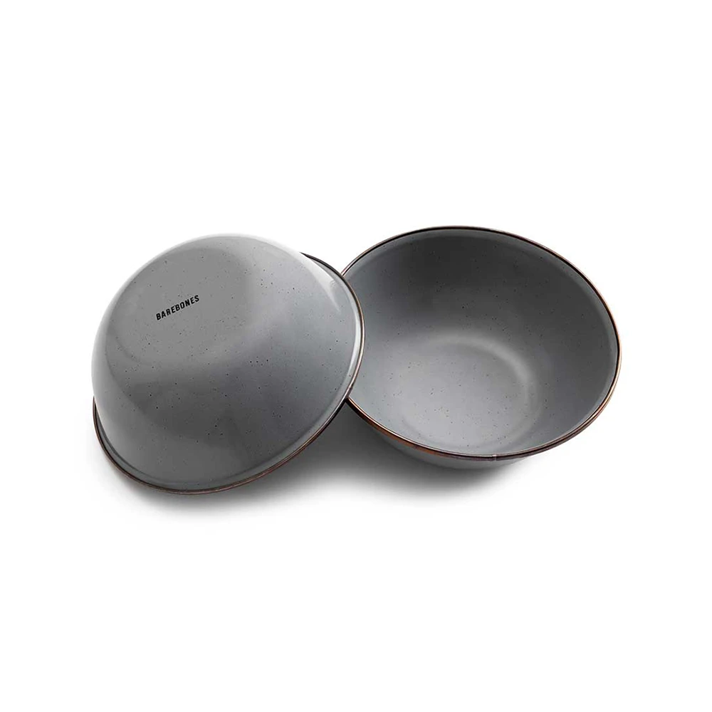 Barebones Enamel Bowl - Set Of 2 7 Barebones Enamel Bowl - Set Of 2 - Image 5