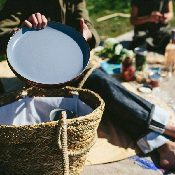 Barebones Enamel Plate - Set Of 2 13 Barebones Enamel Plate - Set Of 2 - Image 11