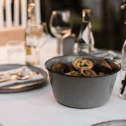 Barebones Enamel Mixing Bowl Slate - Set Of 2 11 Barebones Enamel Mixing Bowl Slate - Set Of 2 -Outdoor Equipment Store CKW 378 06