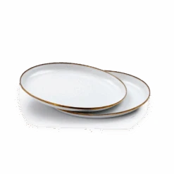 Barebones Enamel Salad Plate - Set Of 2 19 Barebones Enamel Salad Plate - Set Of 2 -Outdoor Equipment Store CKW 392 02