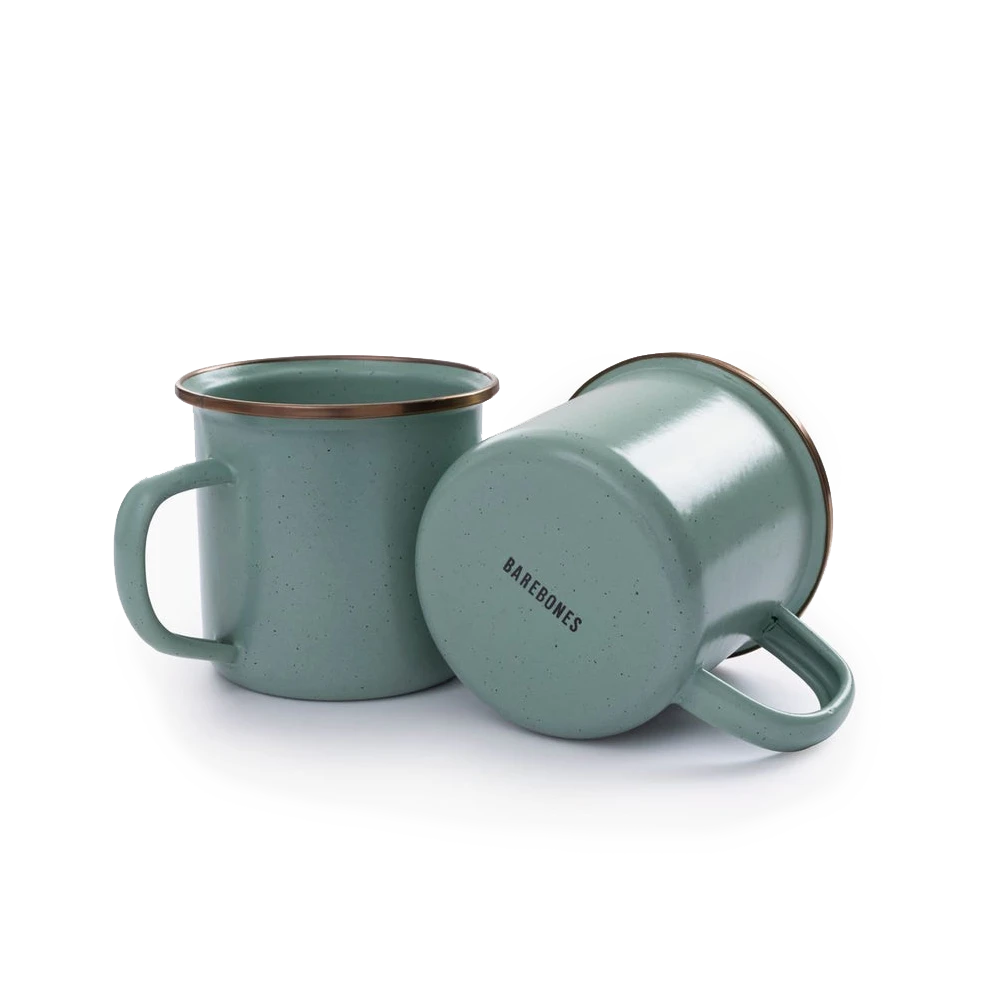 Barebones Enamel Cup - Set Of 2 5 Barebones Enamel Cup - Set Of 2 - Image 3