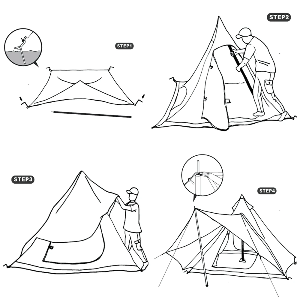 Vidalido Teepee Tent Pro 8 Vidalido Teepee Tent Pro - Image 6