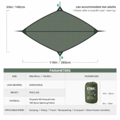 Etrol Bat Hammock -Outdoor Equipment Store DC SJ Ge1 08
